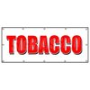 Signmission TOBACCO BANNER SIGN cigarettes cigar cigs pipes vape smoke tobacconist B-120 Tobacco